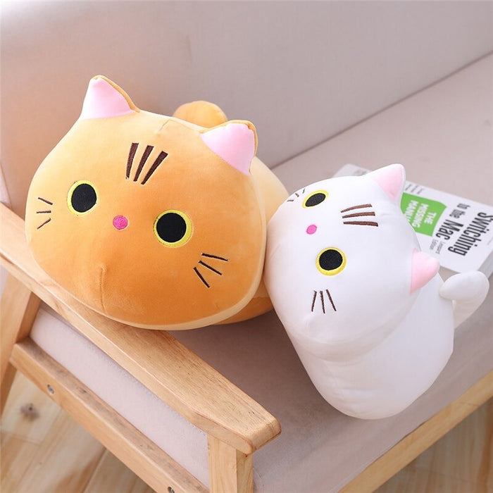 Lying Big Eye Cat Plush Toys