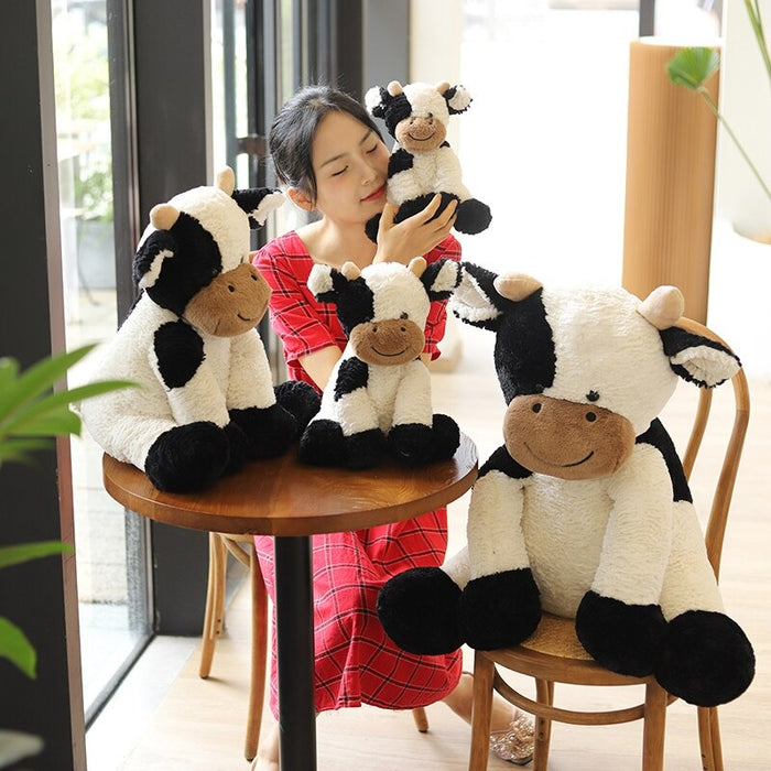 The Sitting Cow Plush Toy