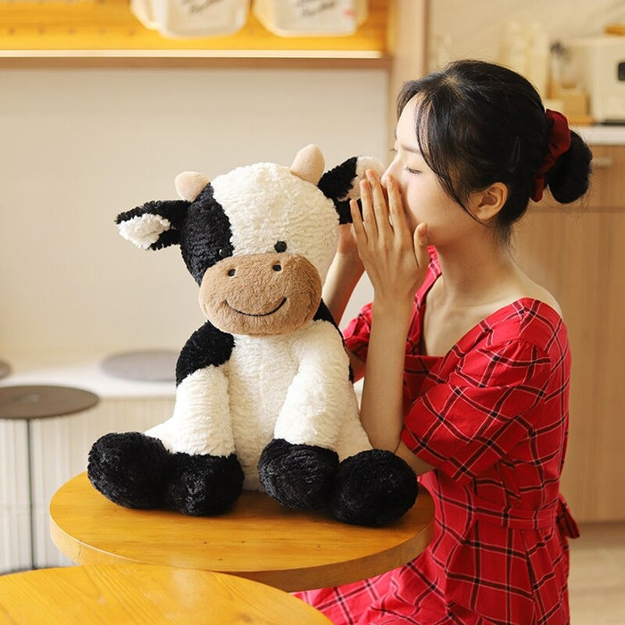 The Sitting Cow Plush Toy