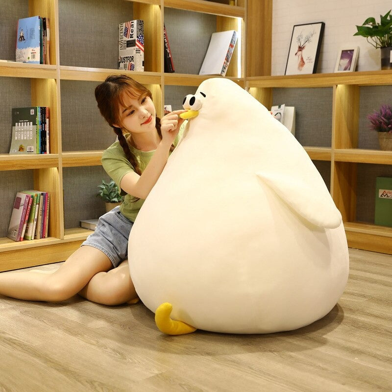Cute Chubby Seagull Pillow