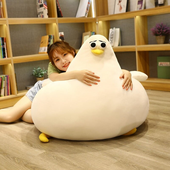 Cute Chubby Seagull Pillow