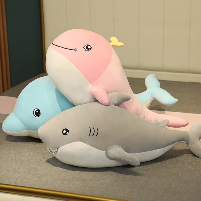 Cartoon Dolphin Plush