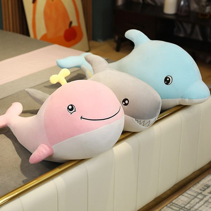 Cartoon Dolphin Plush