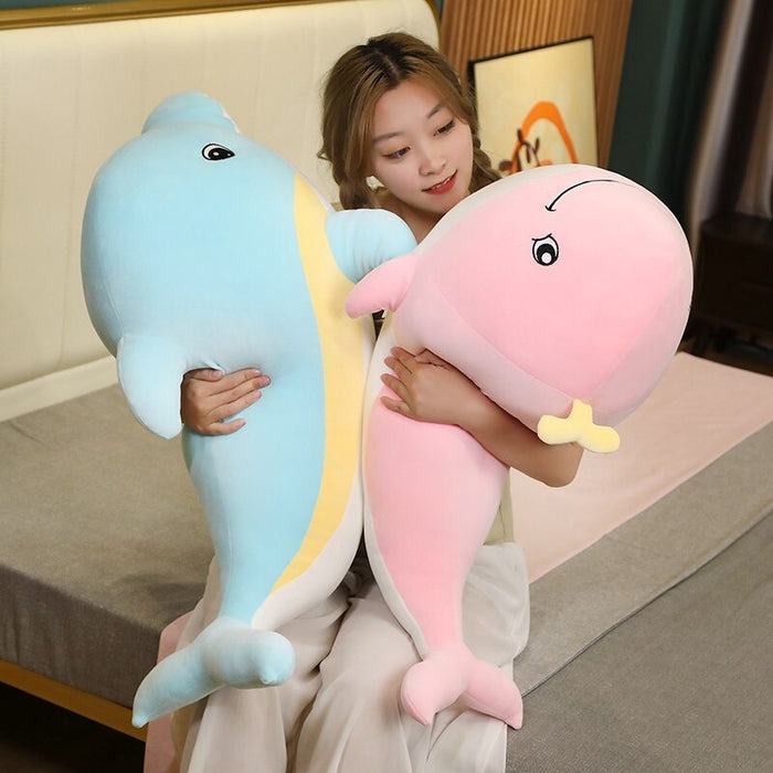 Cartoon Dolphin Plush