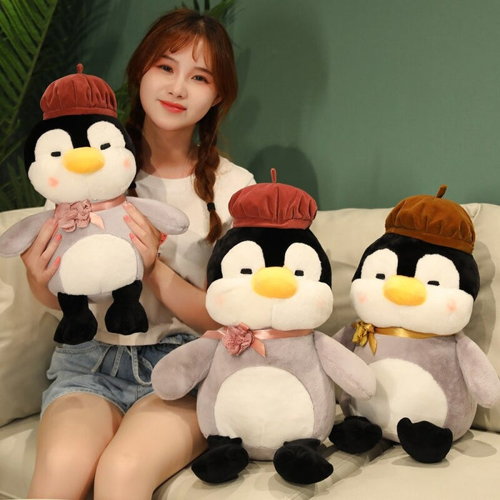 The Penguin With Hat Plush Toy