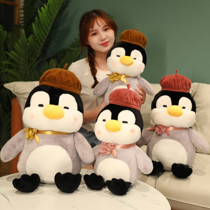 The Penguin With Hat Plush Toy