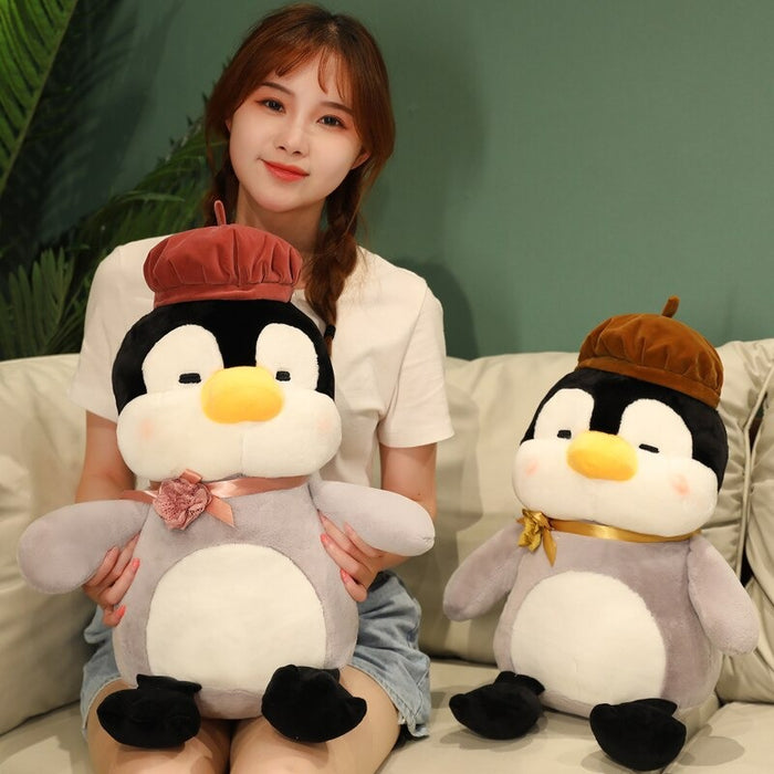 The Penguin With Hat Plush Toy