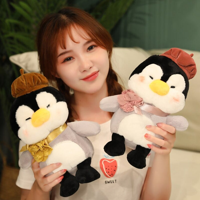 The Penguin With Hat Plush Toy