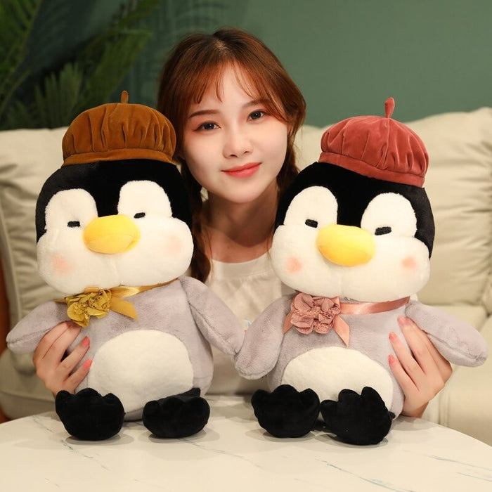 The Penguin With Hat Plush Toy