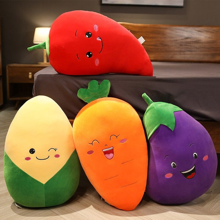 Cartoon Vegetables Plush Cotton Toys