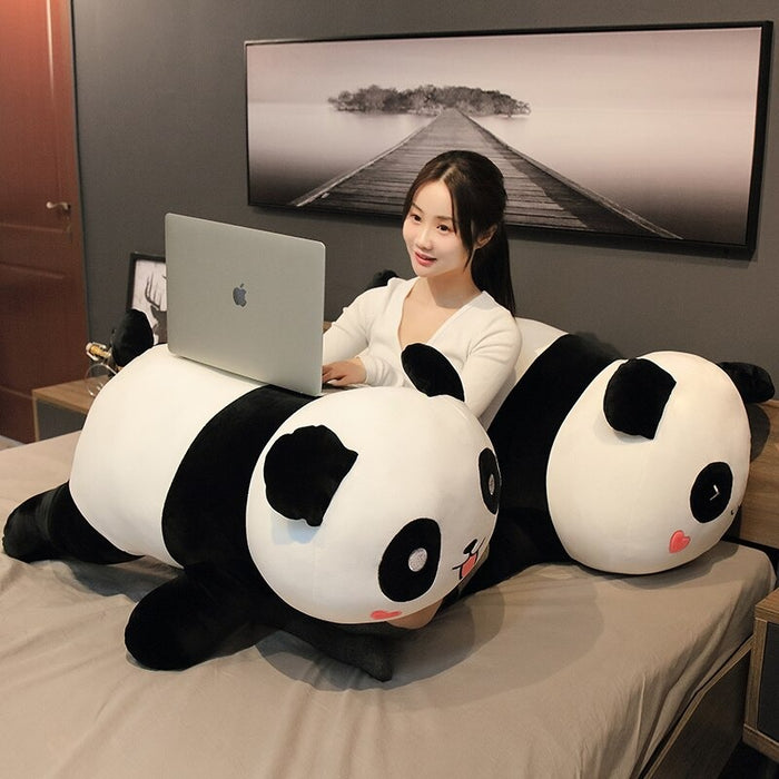 Lying Panda Plush Toys