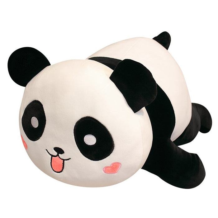 Lying Panda Plush Toys