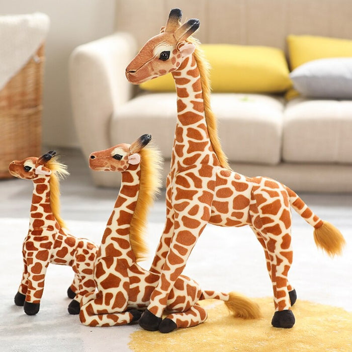 The Realistic Giraffe Plush Toy