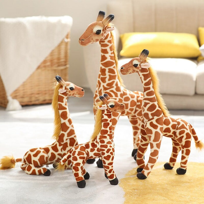 The Realistic Giraffe Plush Toy