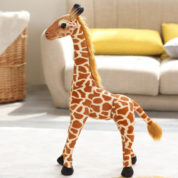 The Realistic Giraffe Plush Toy