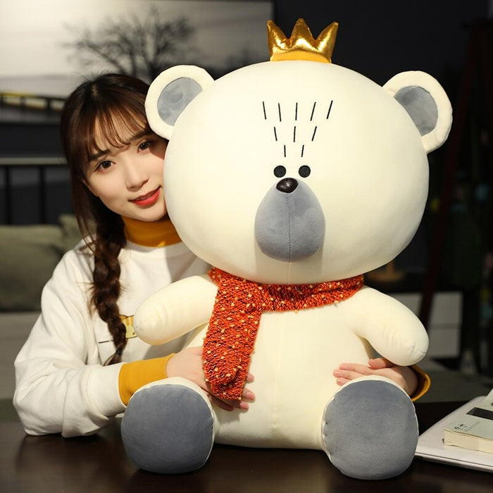 Crown Teddy Bear Plush