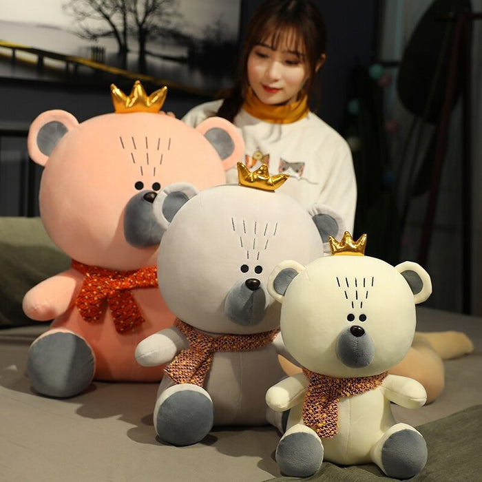 Crown Teddy Bear Plush