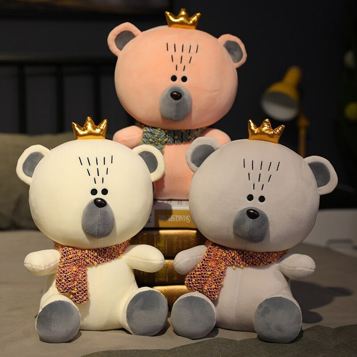 Crown Teddy Bear Plush