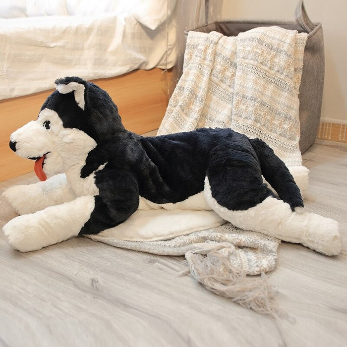 The Stuffed Realistic Husky Plush Toy