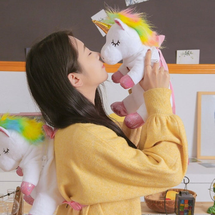 The Unicorn Plush Backpack