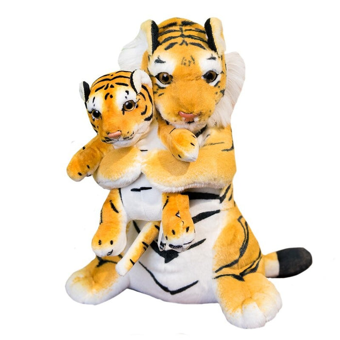 The Tigress And Cub Plush Toy