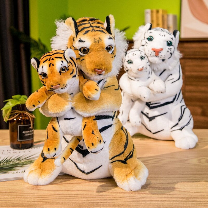 The Tigress And Cub Plush Toy