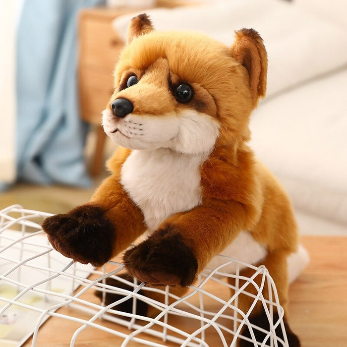 Simulation Fox Raccoon Plush