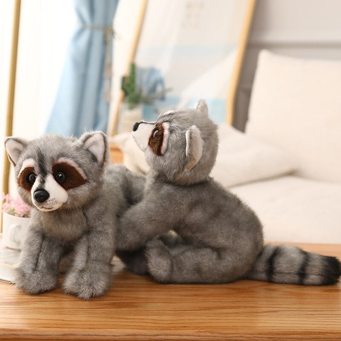 Simulation Fox Raccoon Plush