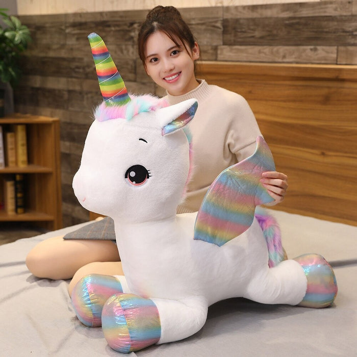 Rainbow Unicorn Soft Toy