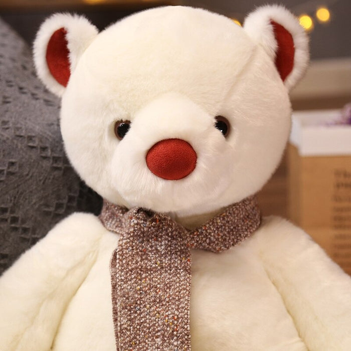 Polar Bear With Scarf