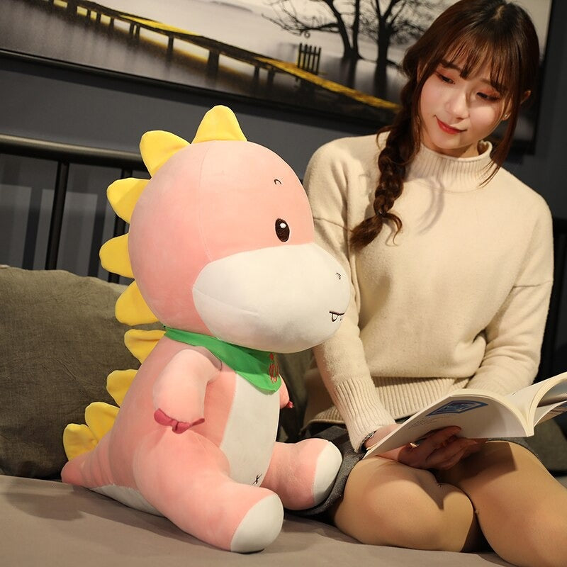 Sitting Dinosaur Plush Toy