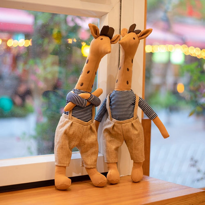 The Cartoon Giraffe Plush Toy