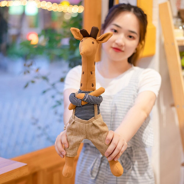 The Cartoon Giraffe Plush Toy