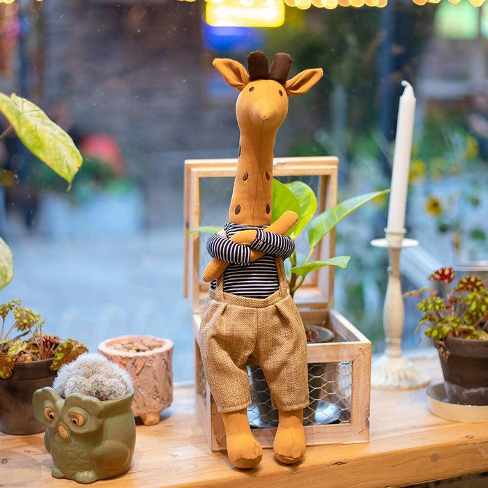 The Cartoon Giraffe Plush Toy