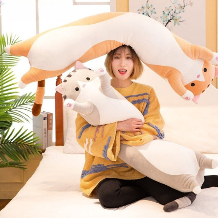 Kawaii Long Cat Plush Toys