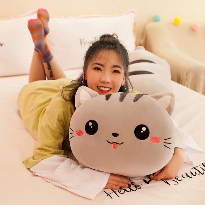 Long Cat Pillow Plush Toy