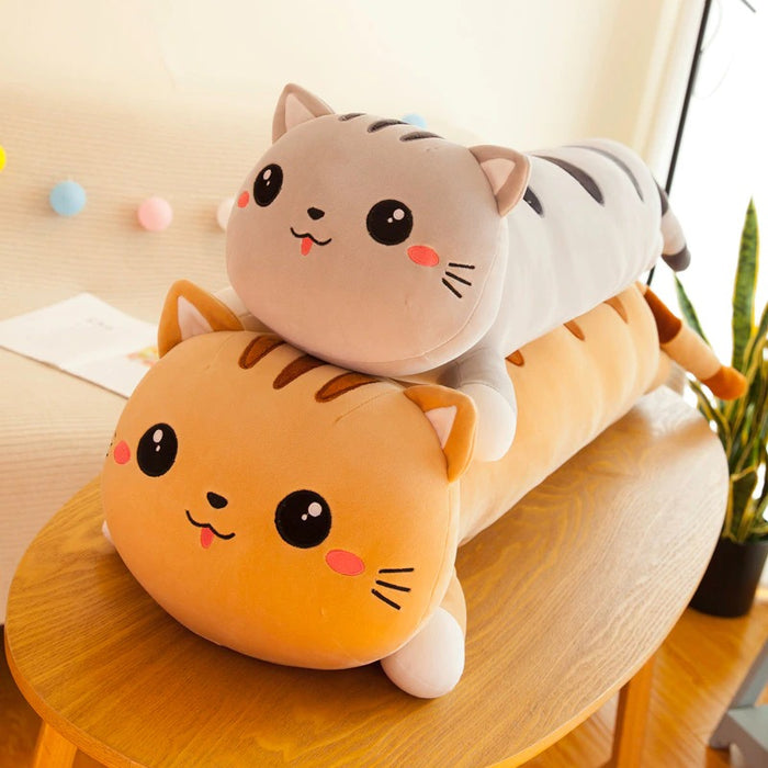 Long Cat Pillow Plush Toy