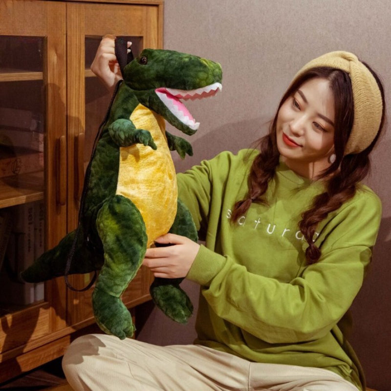 The Stuffed Tyrannosaurus Plush Backpack