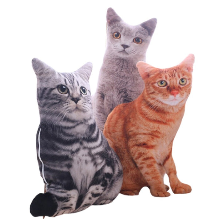 The Stuffed Realistic Cat Plush Toy