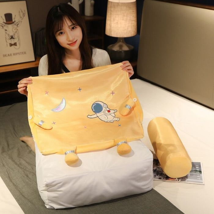 The Plush Astronaut Cushion