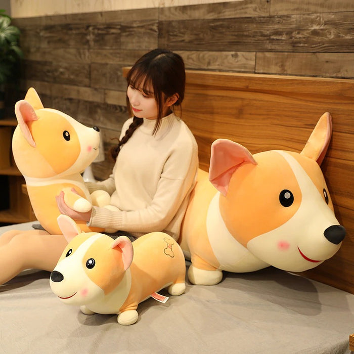 Cartoon Animals Dog Plush Toy