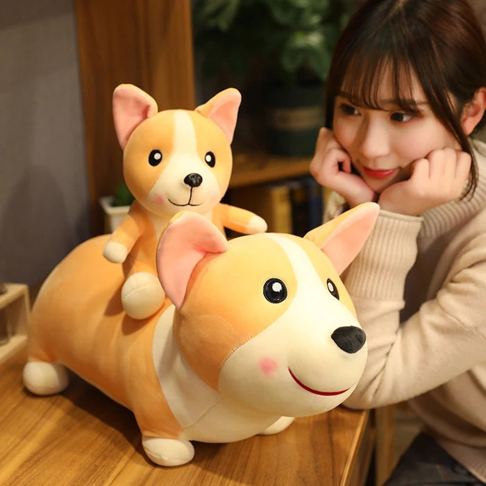 Cartoon Animals Dog Plush Toy