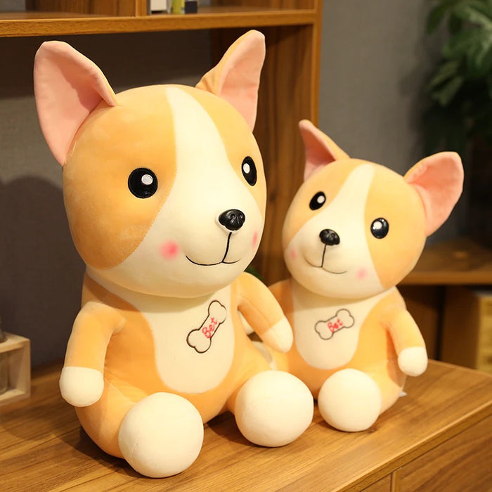 Cartoon Animals Dog Plush Toy