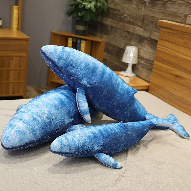 Large whale stuffed animal online