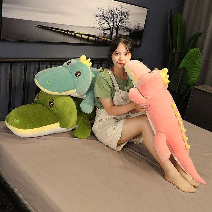 The Cartoon Long Crocodile Plush Toy