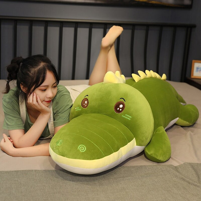 The Cartoon Long Crocodile Plush Toy