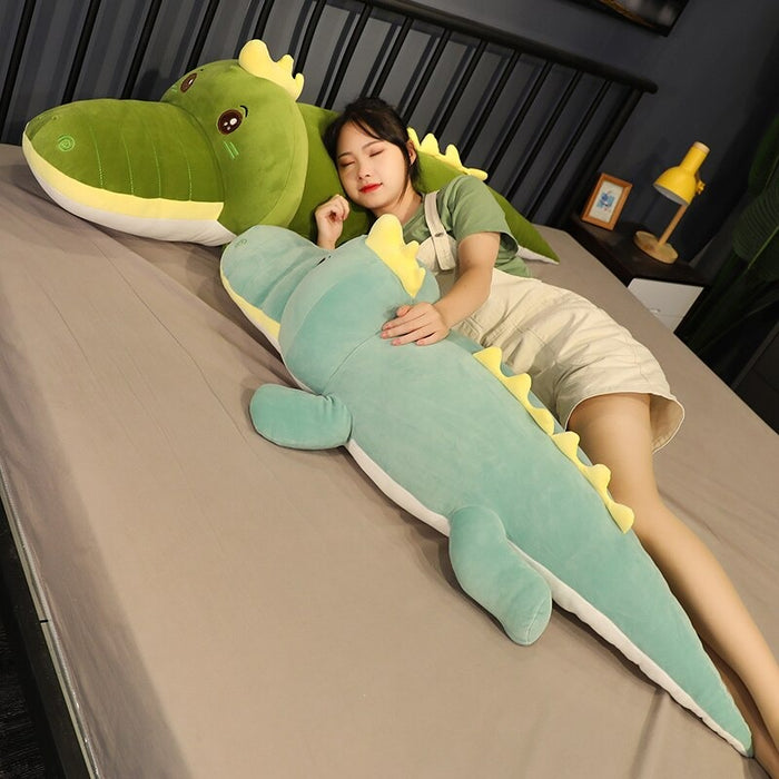 The Cartoon Long Crocodile Plush Toy