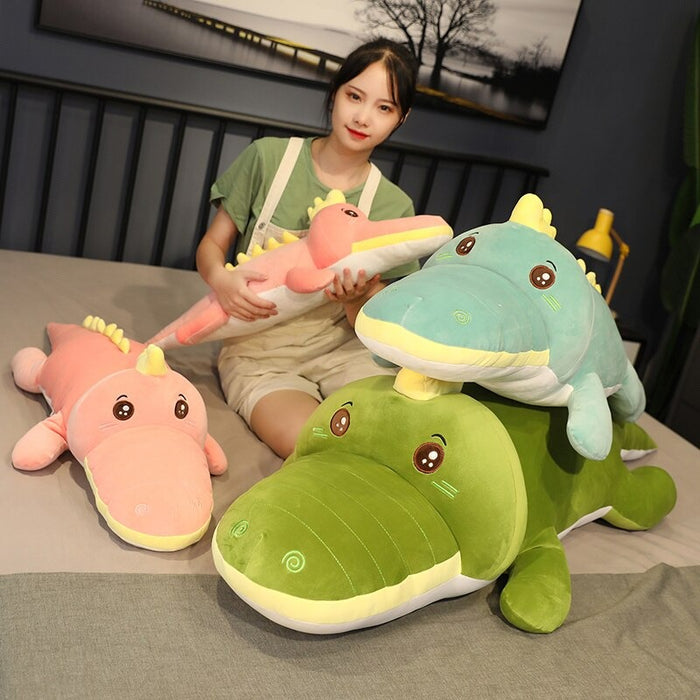 The Cartoon Long Crocodile Plush Toy