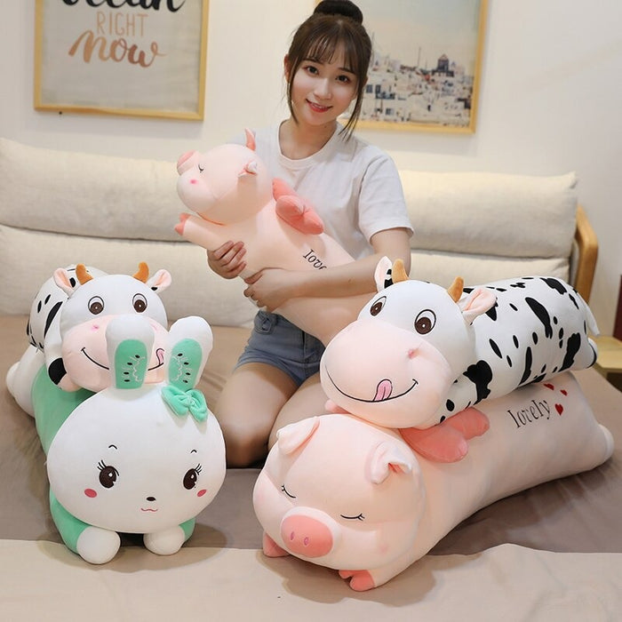 Lying Angel Animals Plush