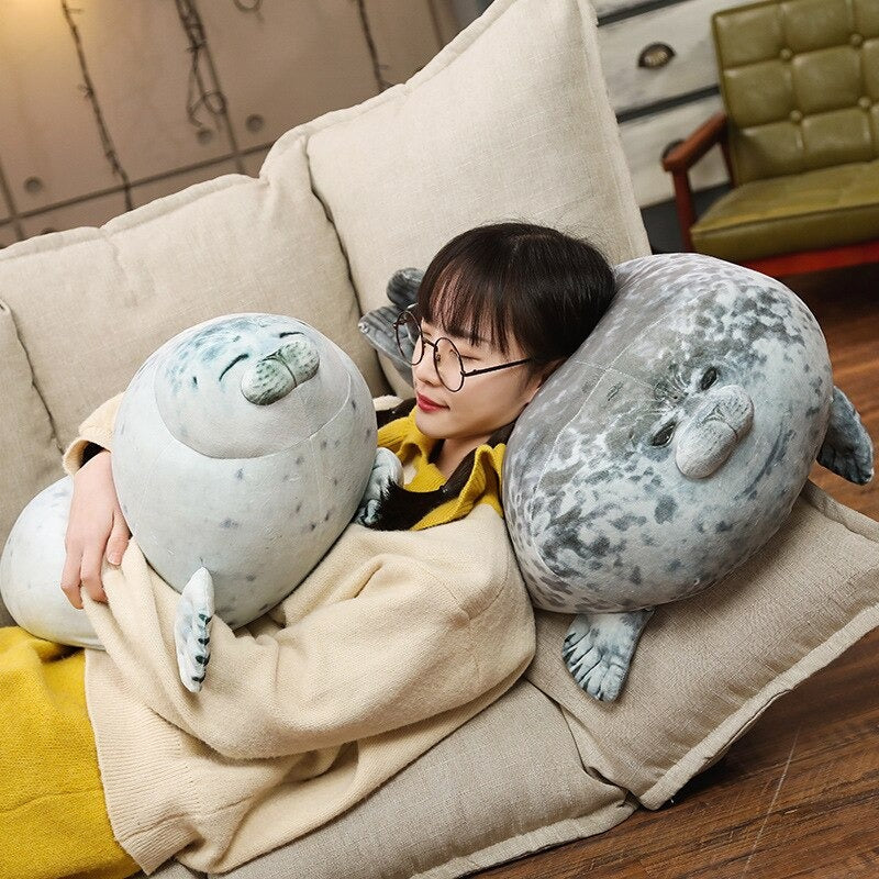 Seal Plush Pillow Dolls
